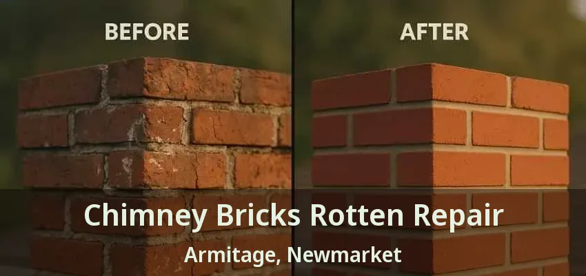 Chimney Bricks Rotten Repair Armitage, Newmarket - ON