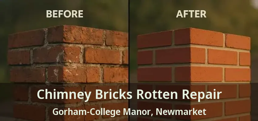 Chimney Bricks Rotten Repair Gorham-College Manor, Newmarket - ON