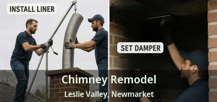 Chimney Remodel Leslie Valley, Newmarket - ON