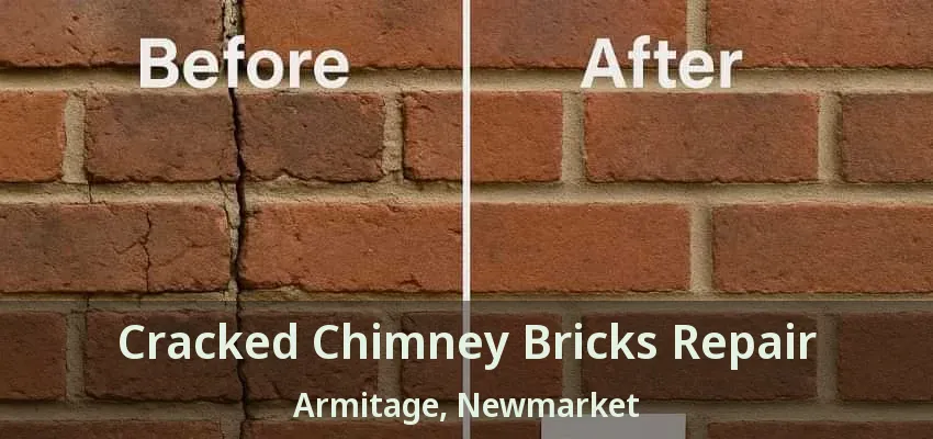 Cracked Chimney Bricks Repair Armitage, Newmarket - ON