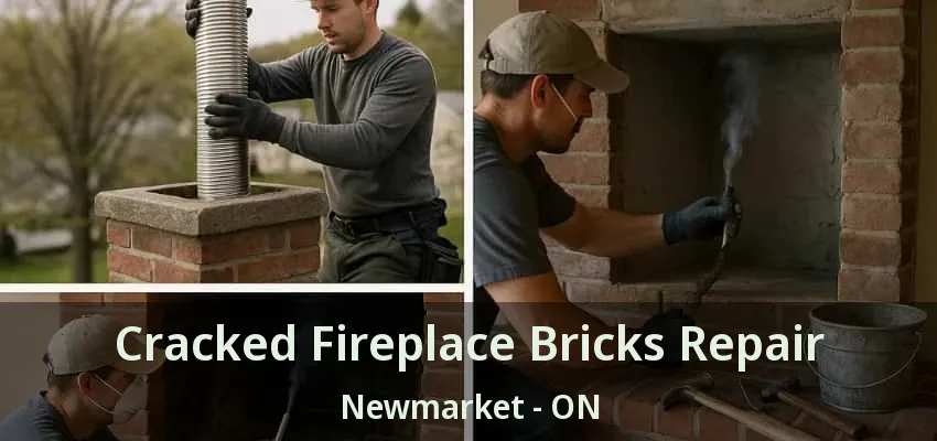 Cracked Fireplace Bricks Repair Newmarket - ON