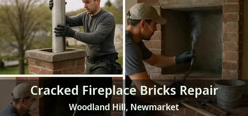 Cracked Fireplace Bricks Repair Woodland Hill, Newmarket - ON