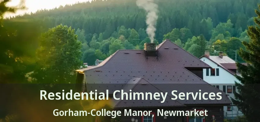 Residential Chimney Services Gorham-College Manor, Newmarket - ON