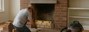 Fireplace Rebuild Woodland Hill, Newmarket
