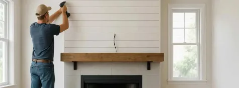 Book for Fireplace Refacing